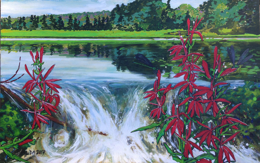 On the Art Trail with Peter Buwalda : A Taste of Cinder Lake