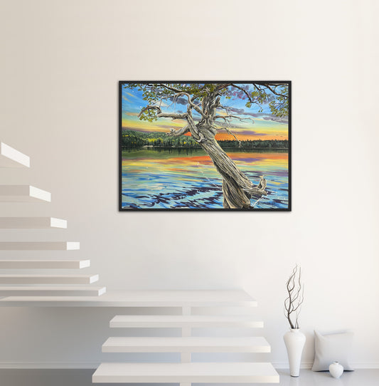 Original Painting Acrylic Ink on Stretched Watercolor Paper "Glow", 40"x30", $4000 SOLD