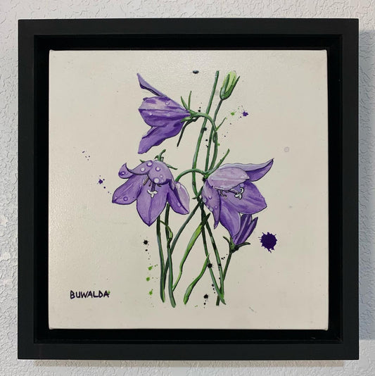 Original Painting, "Mountain Harebell", Colorado Wildflowers Series #2, 2022 SOLD