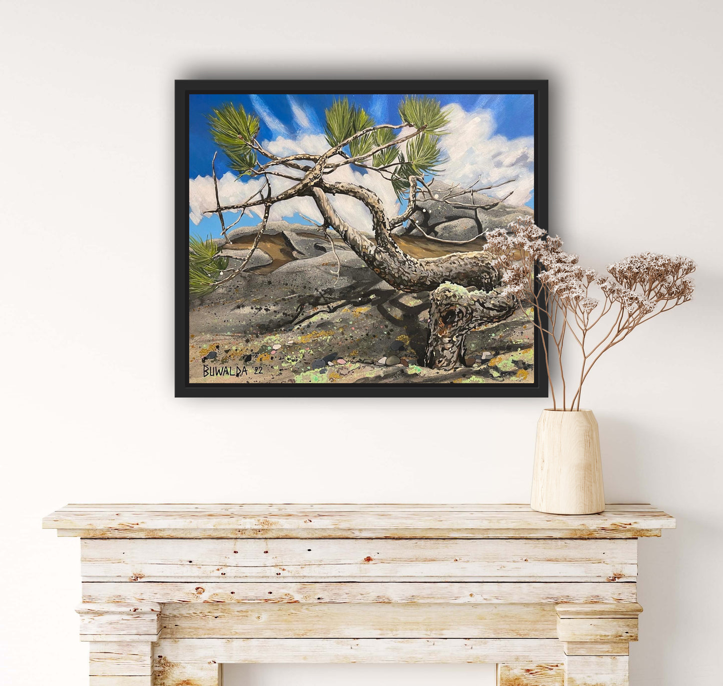 Original Painting, "Lost & Found", Acrylic ink on stretched and mounted arches, 20"X24"