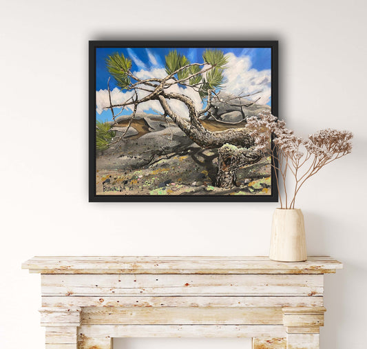 Original Painting, "Lost & Found", Acrylic ink on stretched and mounted arches, 20"X24"