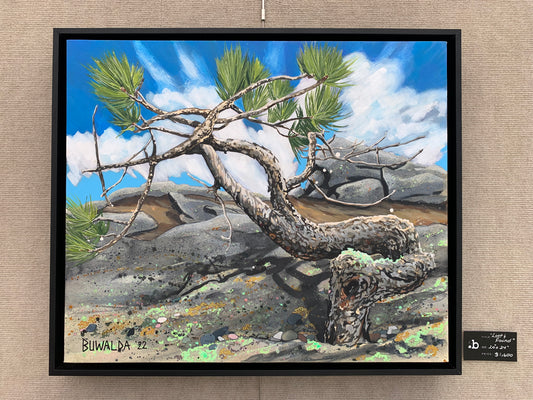 Original Painting, "Lost & Found", Acrylic ink on stretched and mounted arches, 20"X24"
