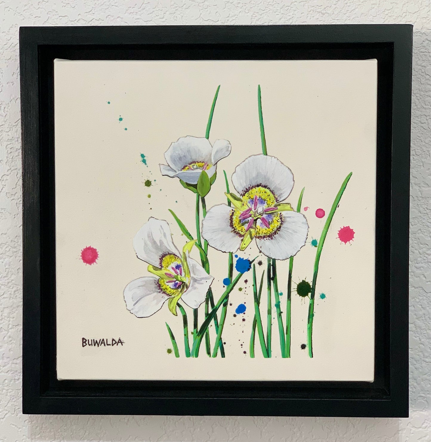 Original Painting, "Mariposa Lily", Colorado Wildflowers Series #2, 2022 SOLD