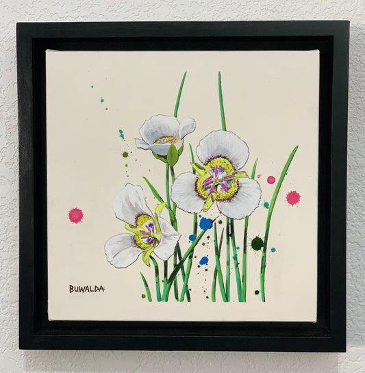 Original Painting, "Mariposa Lily", Colorado Wildflowers Series #2, 2022 SOLD