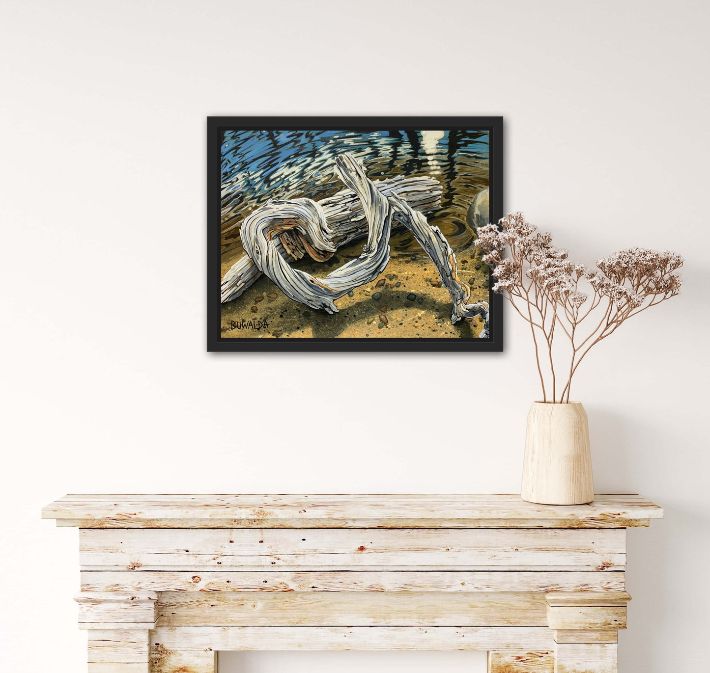 Original Painting, "Bleached", Colorado Artifact Series 2023 ,14.5"x18.5" $800 SOLD
